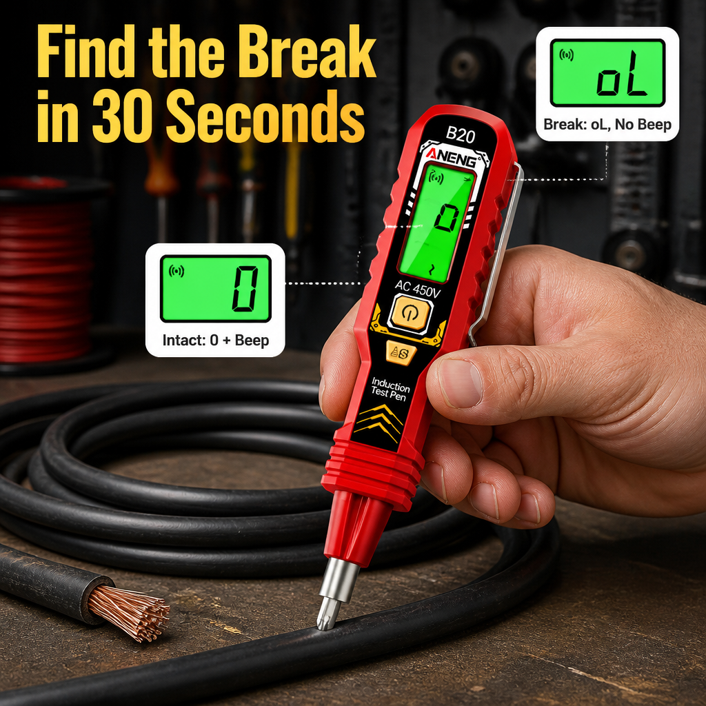 VoltSpark™ — Detect Live Wires in Two Seconds Without Contact