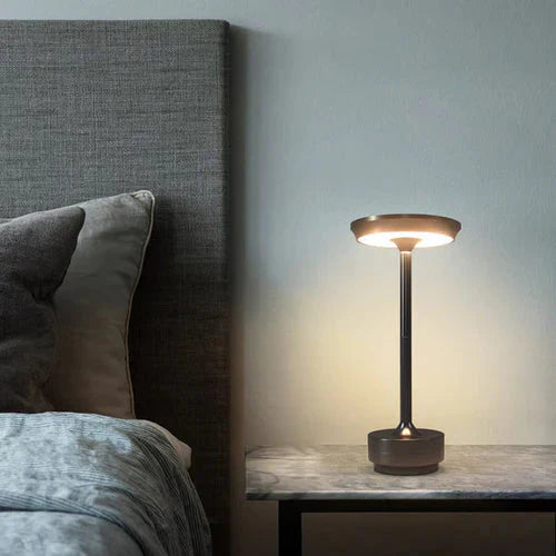 Wireless LED Desk Lamp with Dimmer – Warm Mood Lighting Anywhere