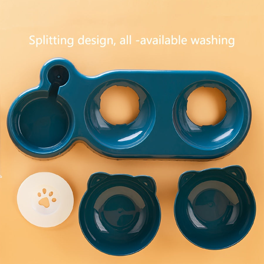 PawEase - Ergonomic Feeding Bowls with Fresh Water System
