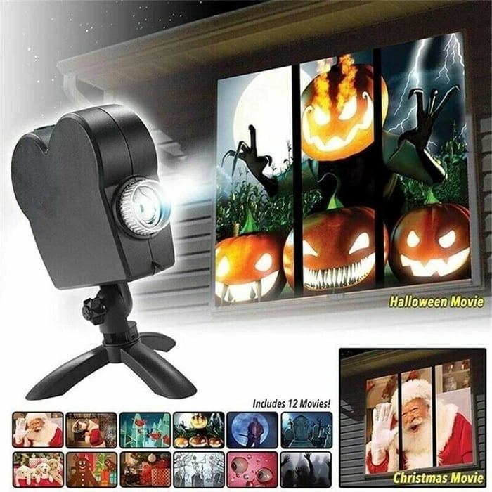 SpectraSpook™ Deluxe Projector — Transform Your Home Into a Jaw-Dropping Haunted Celebration