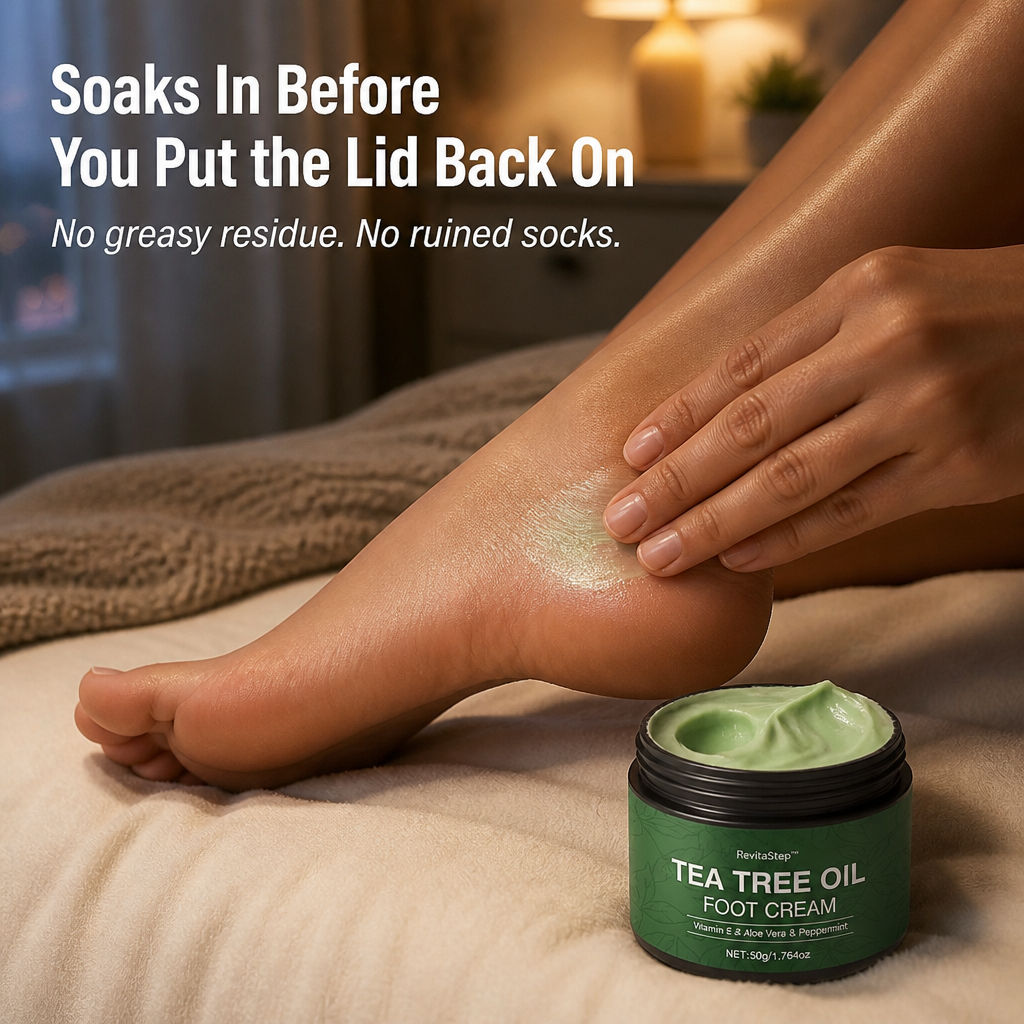 RevitaStep™ — Heals Cracked Heels and Refreshes Tired Feet in 60 Seconds
