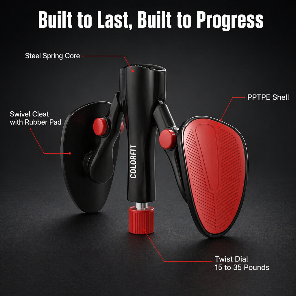 StrongFlex™ — Work Adductors, Chest & Core Wherever You Can Sit