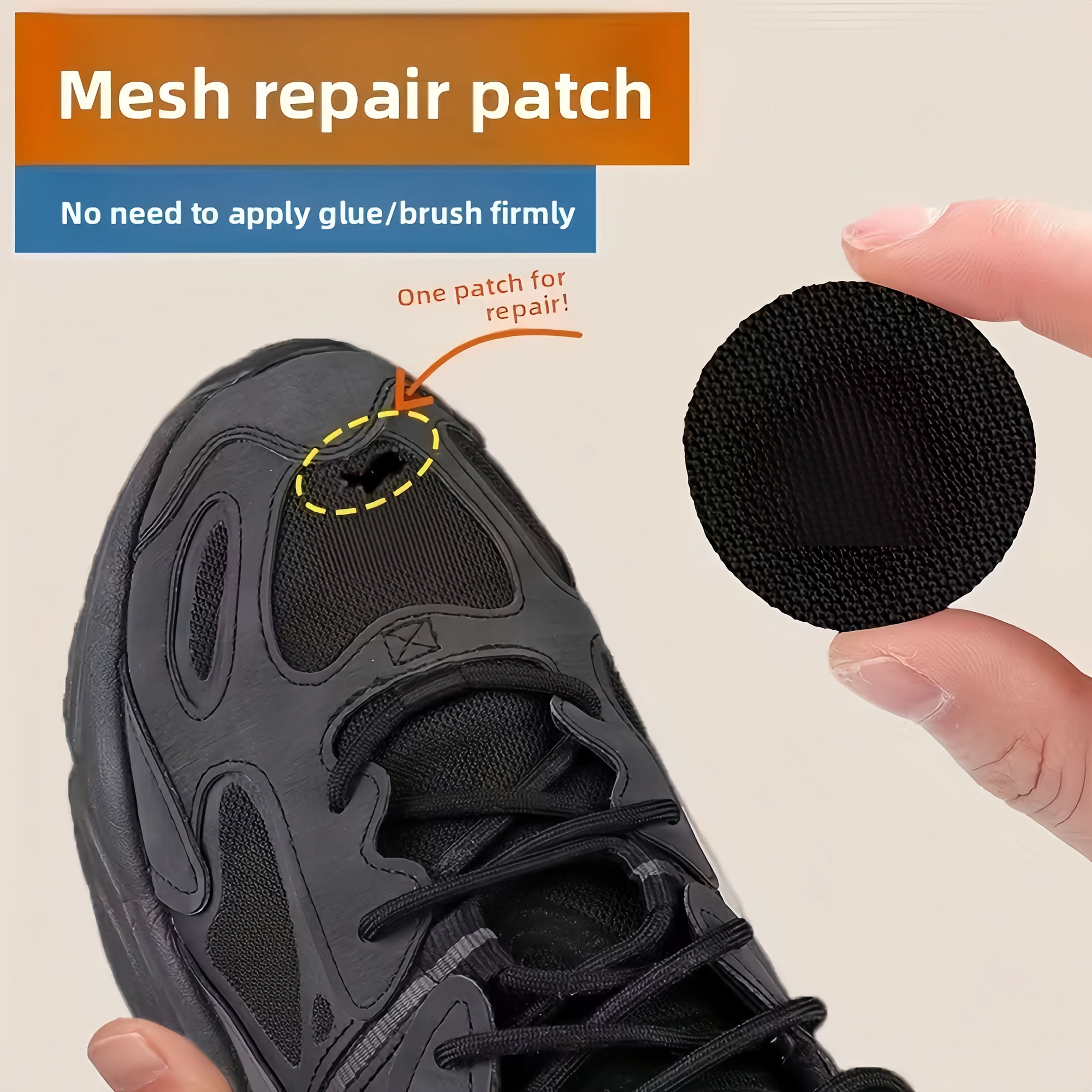 Shoe Repair Patches for Upper and Heel Protection