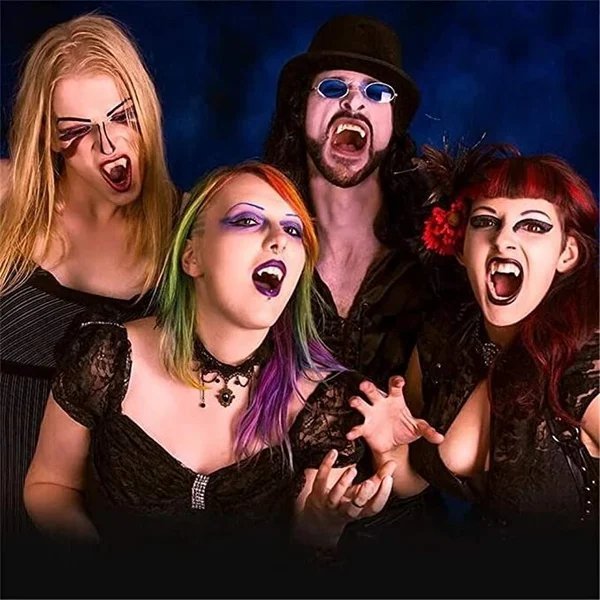 ShadowStrike™ Retractable Fangs — Unleash a Jaw-Dropping, Instantly Real Vampire Smile