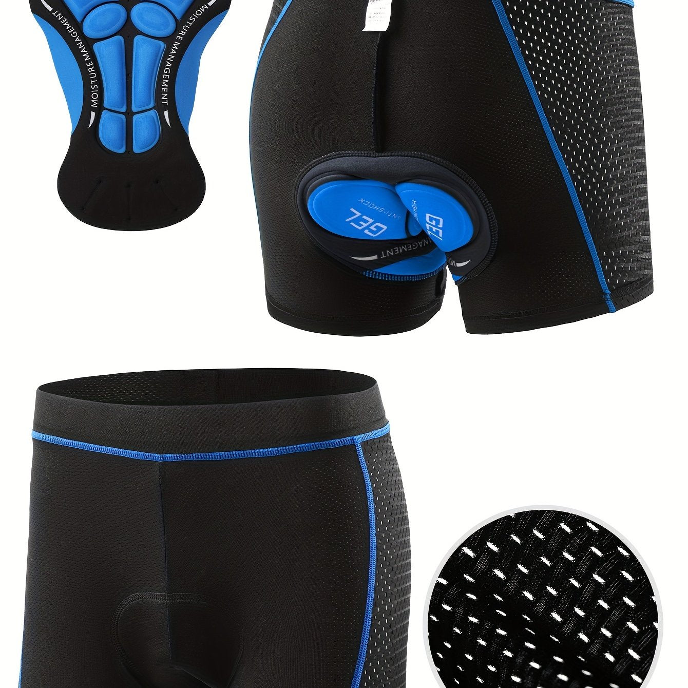 ComfortRide - Versatile Elastic Waist Bike Shorts for Men