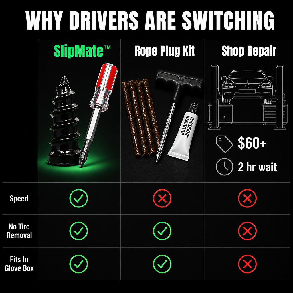 SlipMate™ — Insert Any Flat in 60 Seconds Without Taking Off the Tire