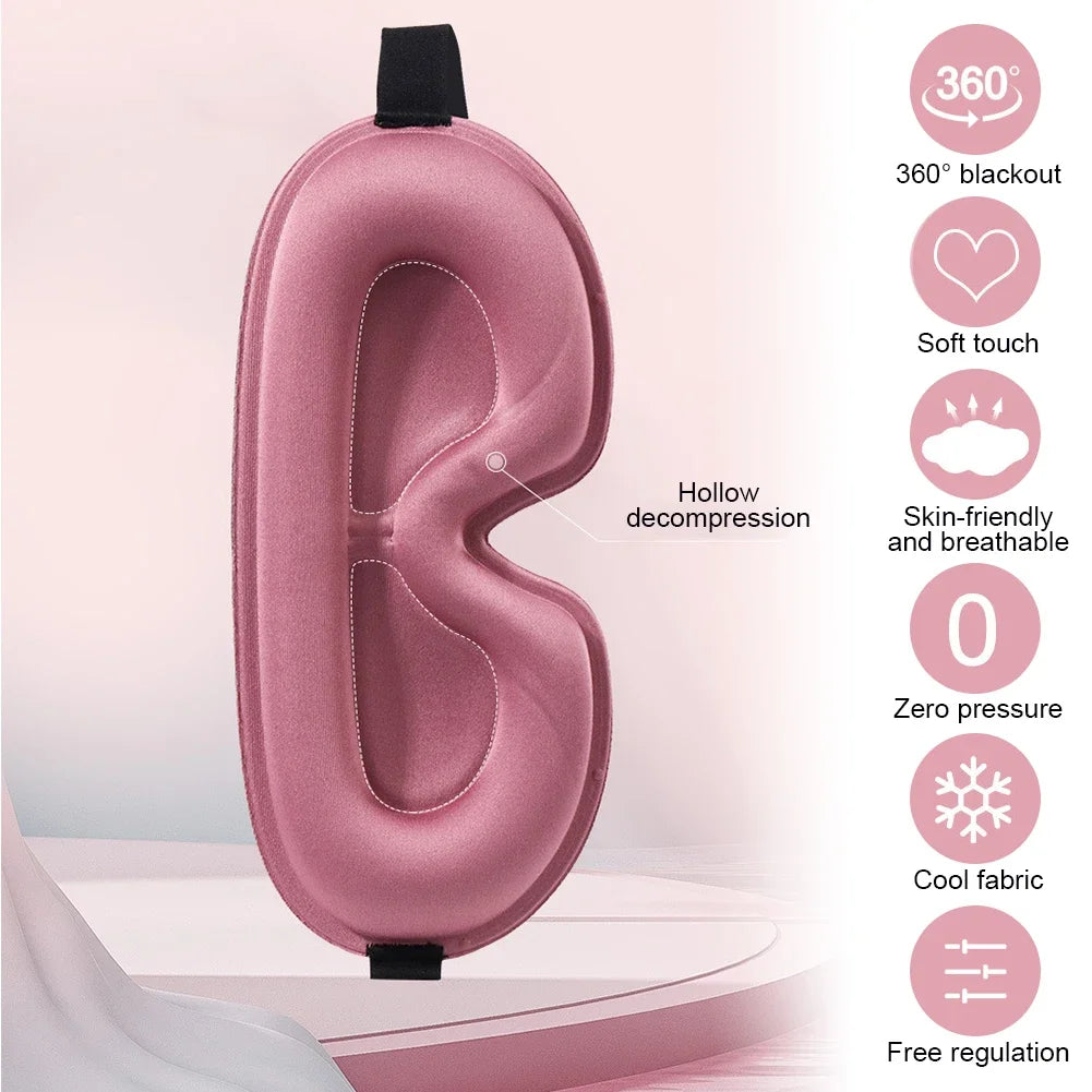 Lightproof 3D Eye Contouring Sleep Mask