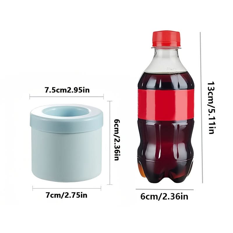Silicone Ice Cube Mold Bucket for Easy Freezing