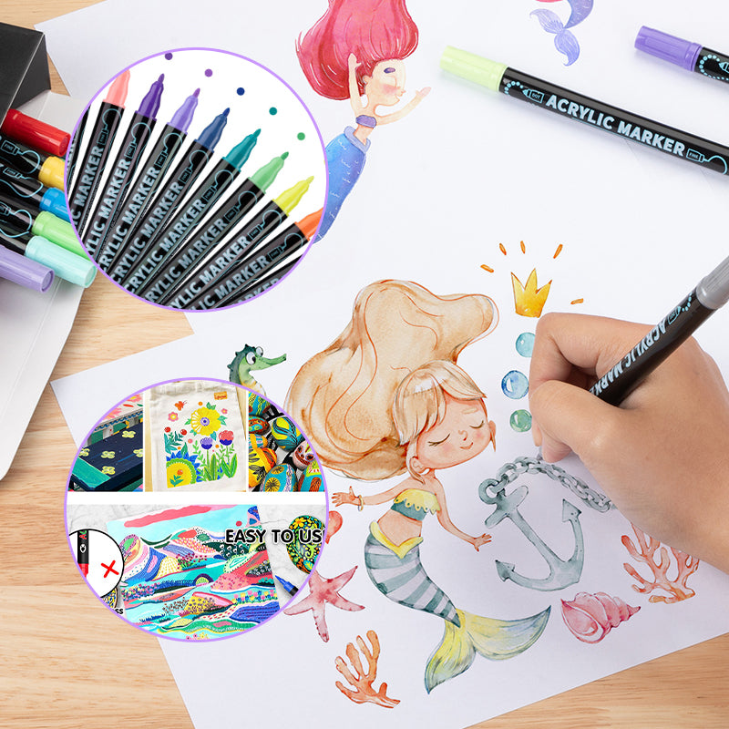 VividMyst™ — Ignite Your Creativity with Explosively Rich Dual-Tip Colors That Last