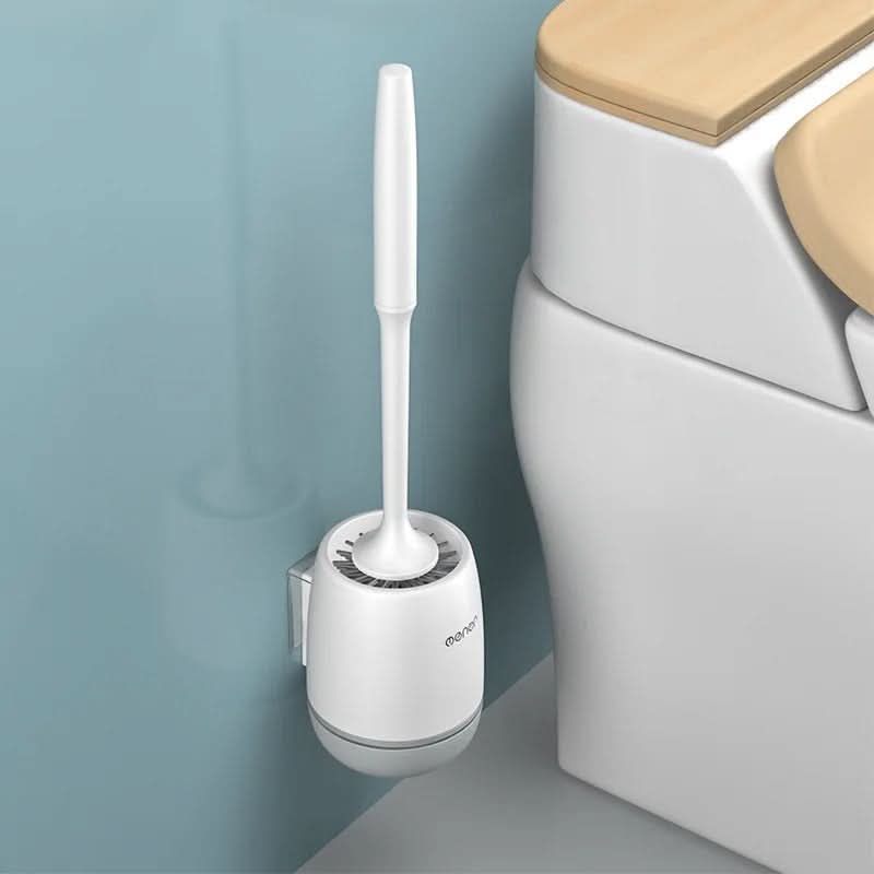 Silicone Brush Cleaner Set for Toilet Maintenance