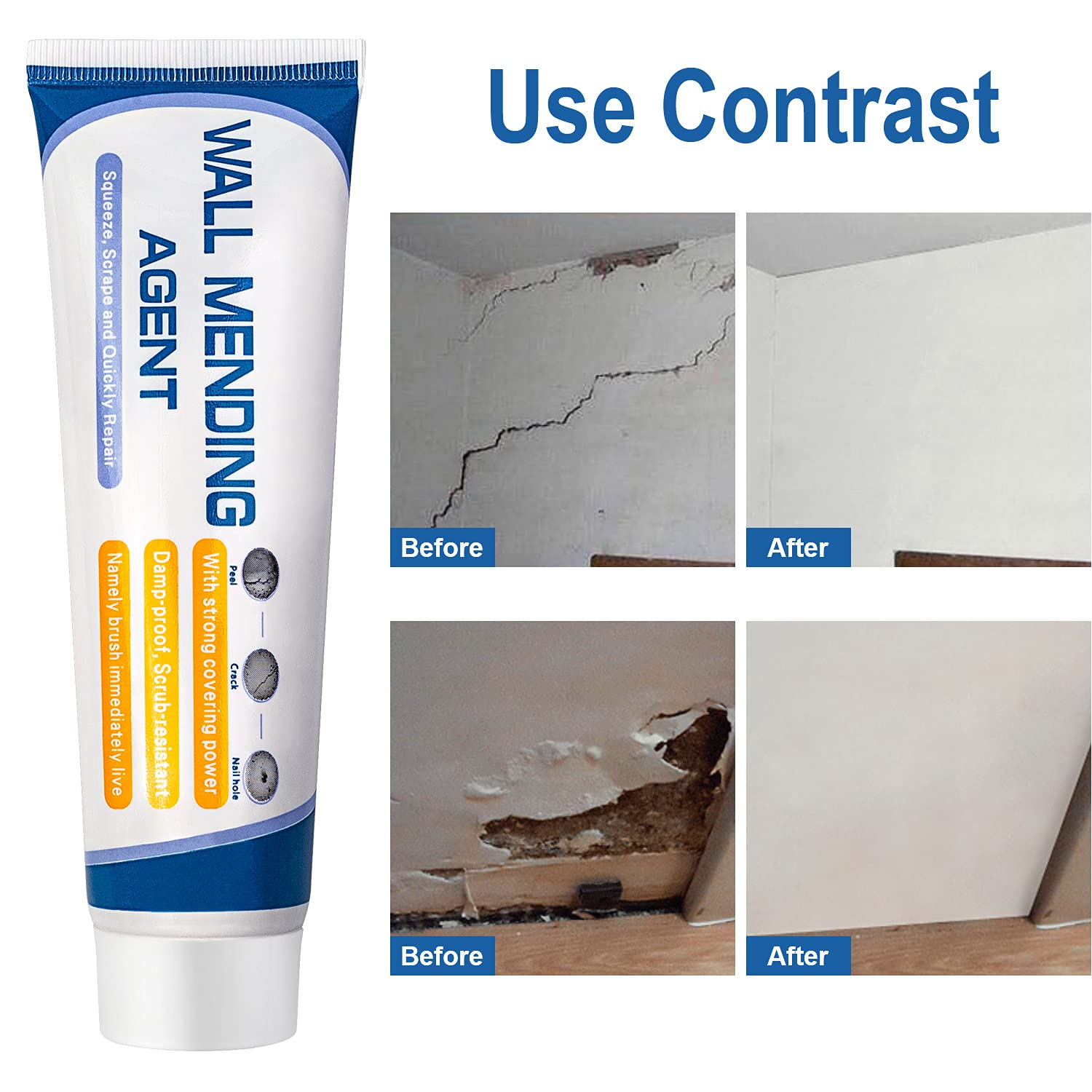 PurePatch™ — Instantly Transform Walls from Cracked to Flawless Without the Mess or Stress