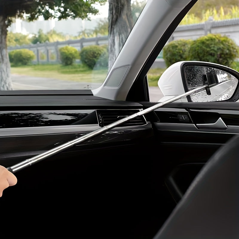 ClearView Pro - Innovative Retractable Mirror Cleaner for Cars