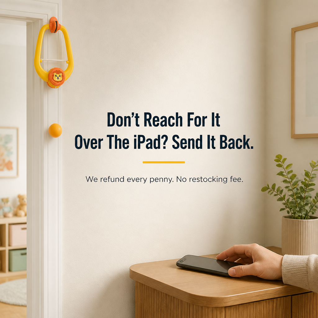 PlayBurst™ — Attach a Pong Game to Any Doorframe in Just 60 Seconds