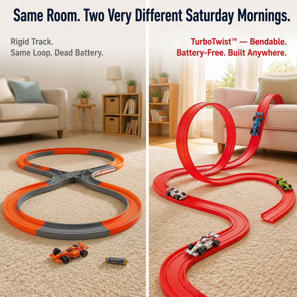 TurboTwist™ — Twist, Loop & Speed Around Without Any Batteries