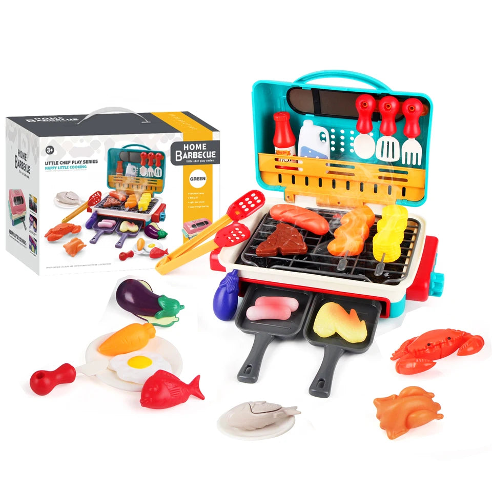FlameCraft™ Interactive BBQ Set — Spark Imagination with Real-Sizzle Fun and Proud Playtime
