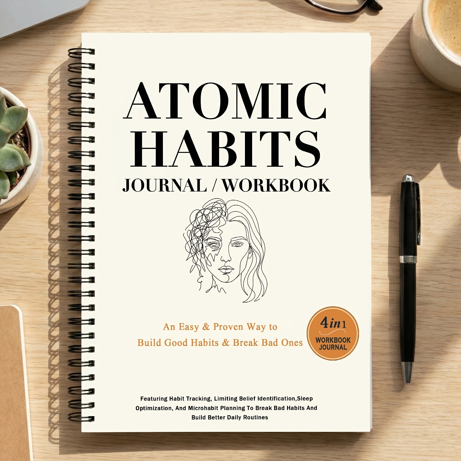 HabitMaster – 21-Day Goal Achievement Workbook & Planner
