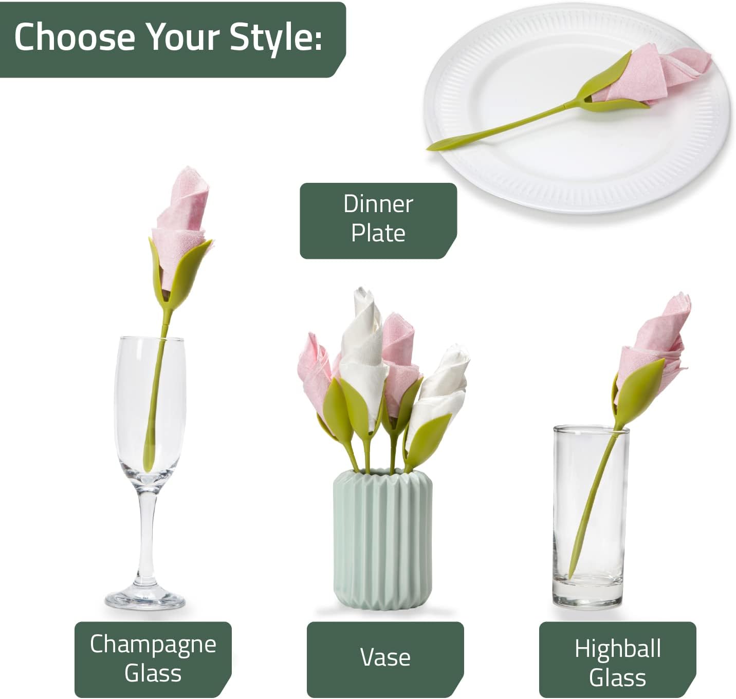 Bloomaire™ — Instantly Transform Every Table Into a Stunning Floral Celebration (set of 4)