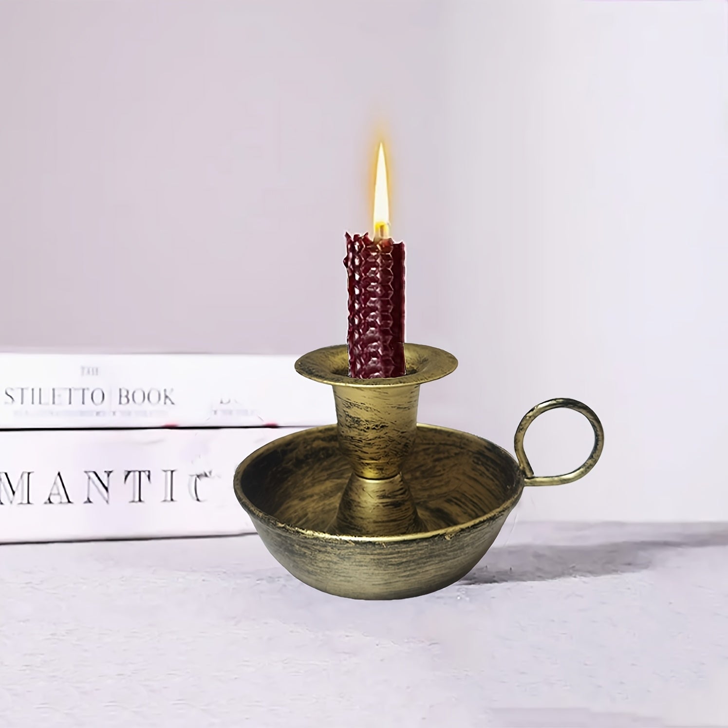Timeless Nordic-Style Cast Iron Candle Stand
