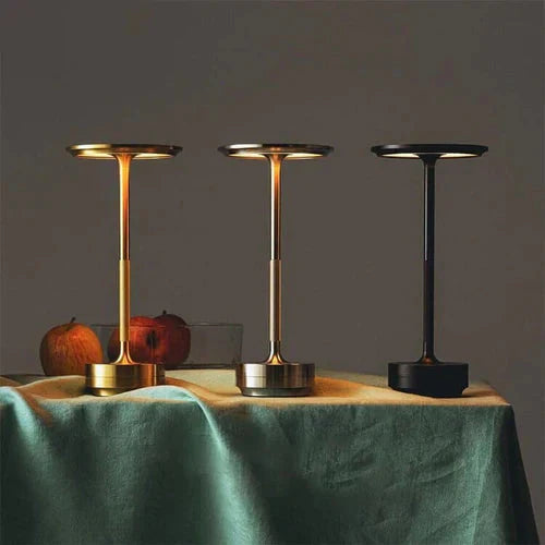 Wireless LED Desk Lamp with Dimmer – Warm Mood Lighting Anywhere
