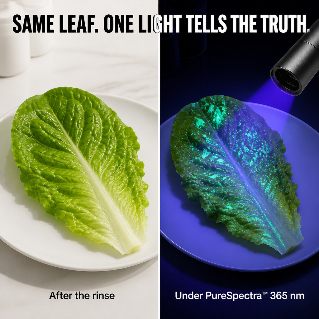 PureSpectra™ — Reveal Hidden Residues on Your Veggies Before You Eat