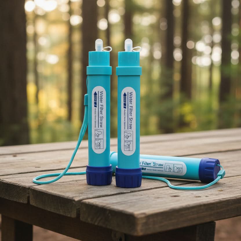 Compact Water Purifier for Camping and Outdoor Activities