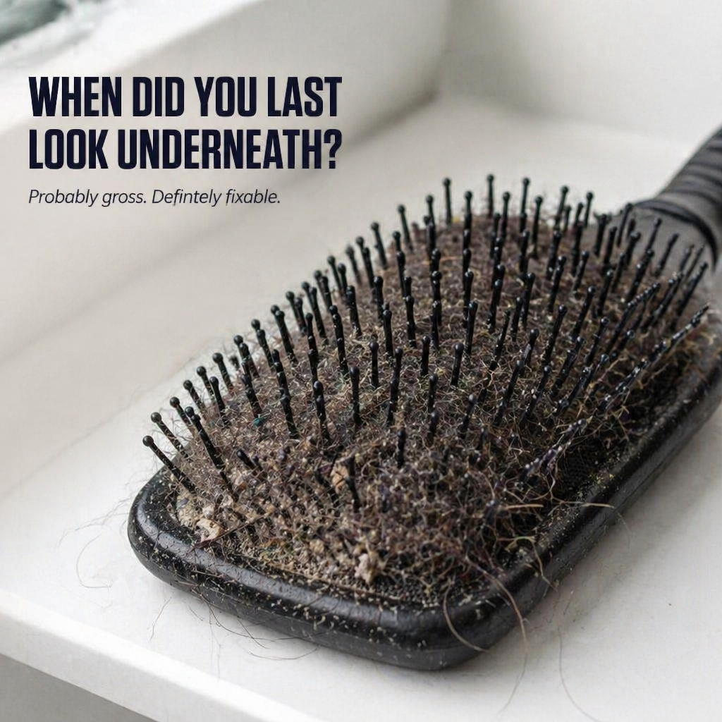BrushVibe™ — Detangle Knots and Scrub Away Grime from Every Brush