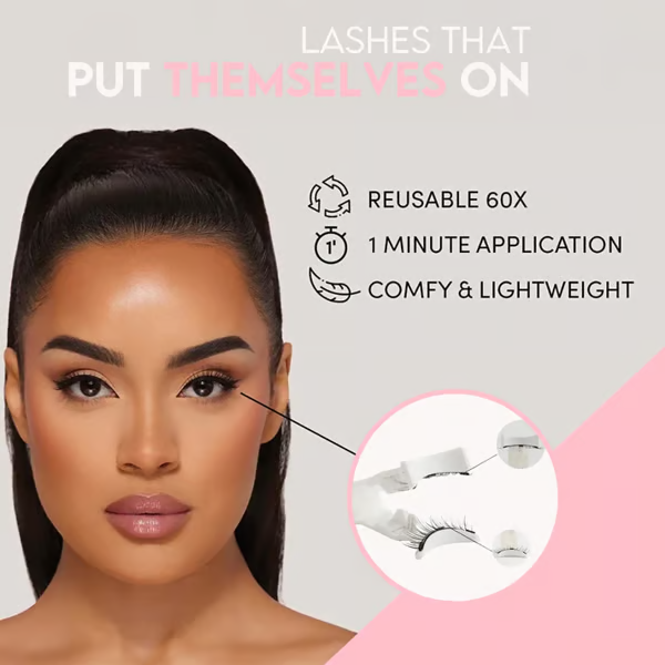 RamiraLash™ — Snap On Stunning Lashes That Feel Weightless All Day