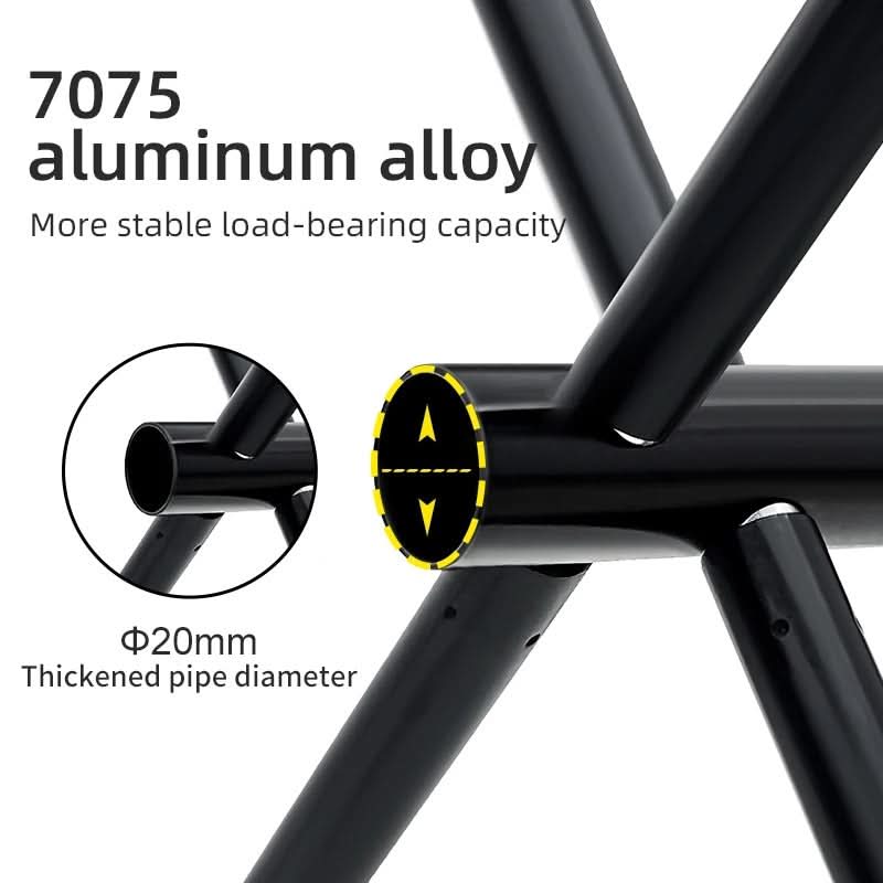Folding Aluminum Camping Stool – Portable Outdoor Seat