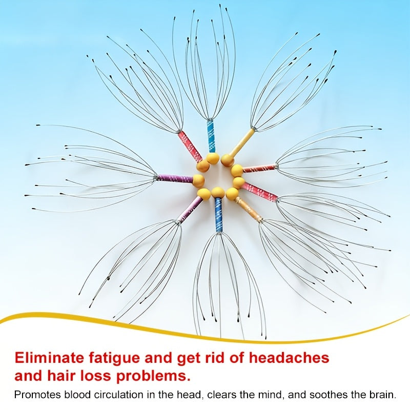 Relaxation Buddy – Octopus-Inspired Scalp Massager for Stress Relief