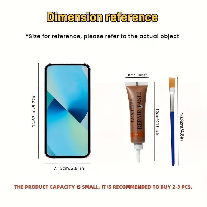 Leather and Vinyl Repair Kit for Quick DIY Restoration