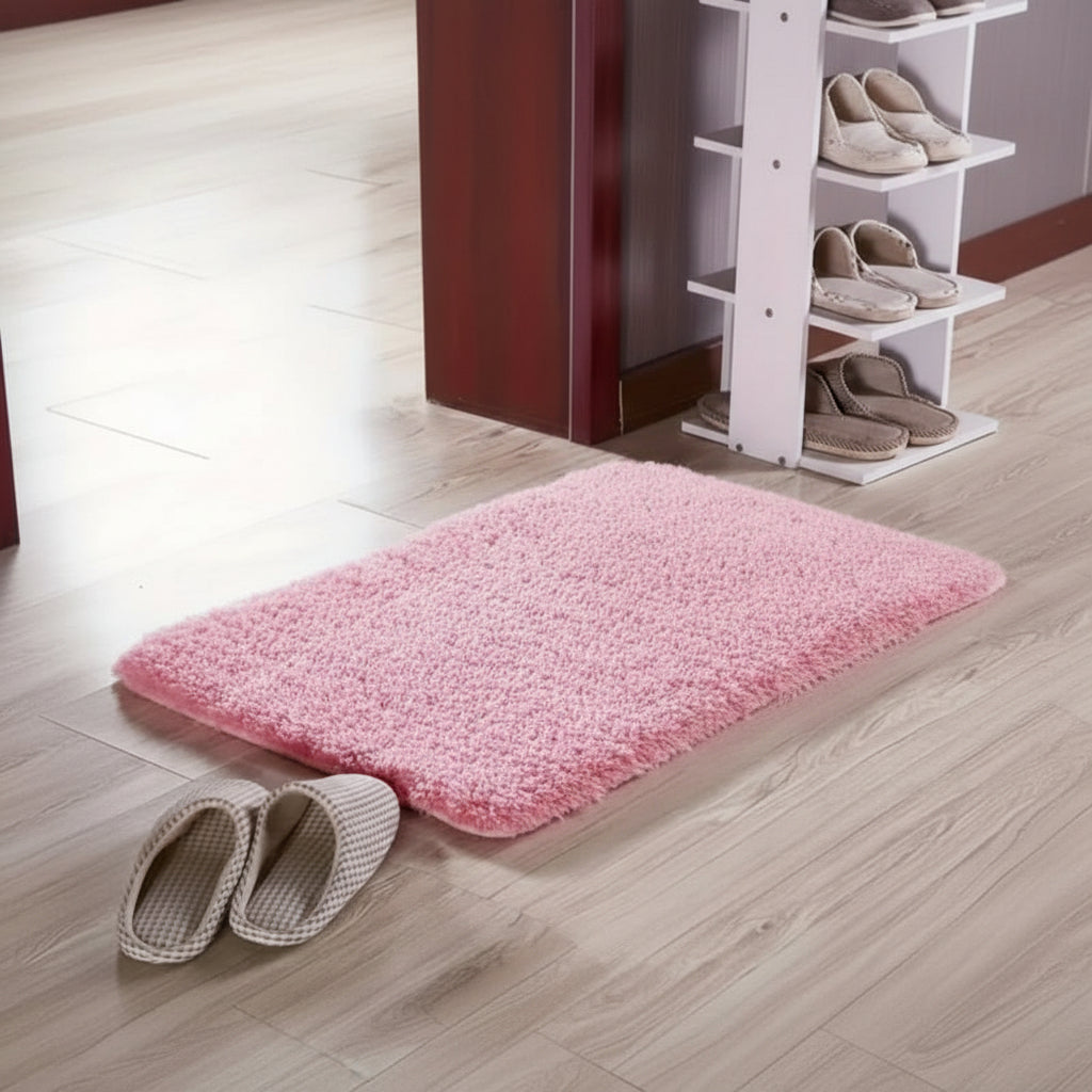 Plush and Super Absorbent Bathroom Rug