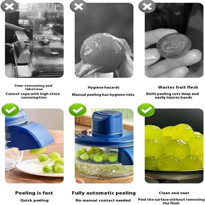 PeelPulse™ — Slice Through Fruit Prep with Speed and Perfect Precision