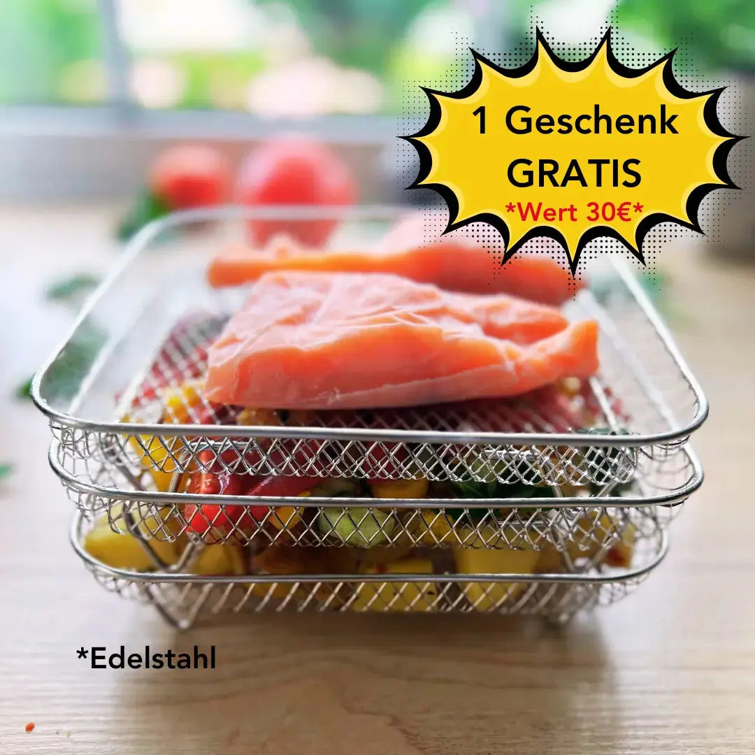FlexChef™ — Triple Your Air Fryer Power for Faster, Flavor-Pure Meals Every Time