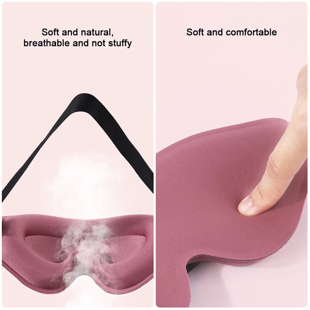 Lightproof 3D Eye Contouring Sleep Mask