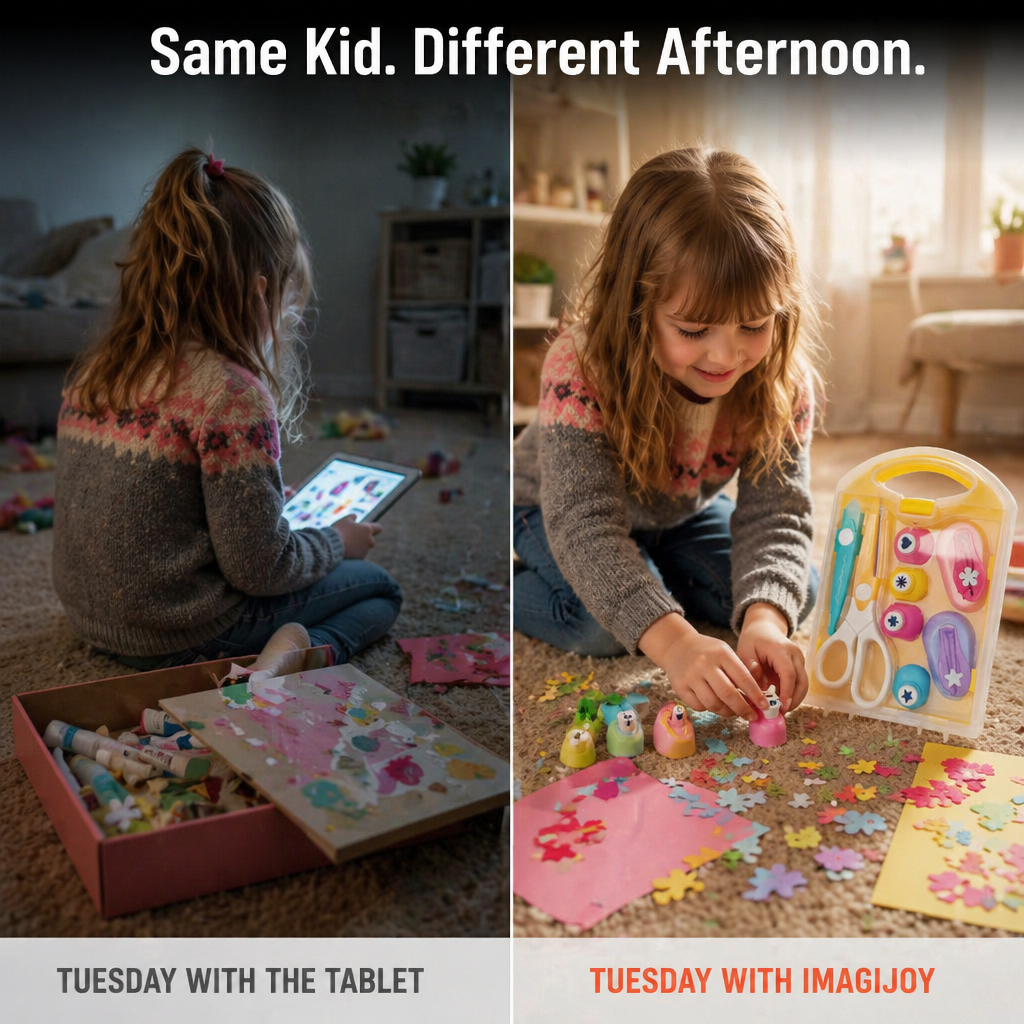 ImagiJoy™ — Punch, Cut & Create Their Path to Stronger Little Hands