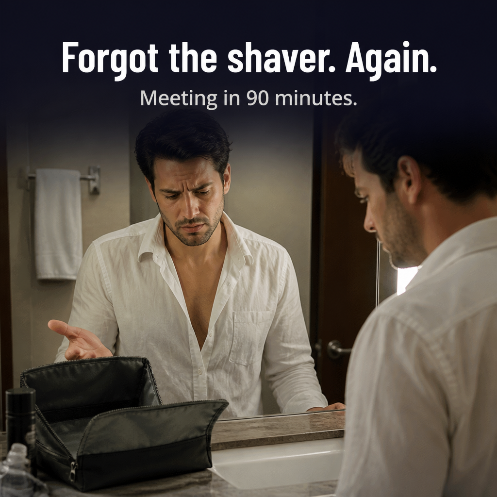 VeloTrim™ — Control Stubble Fast with a Compact Capsule Shaver in 5 Minutes