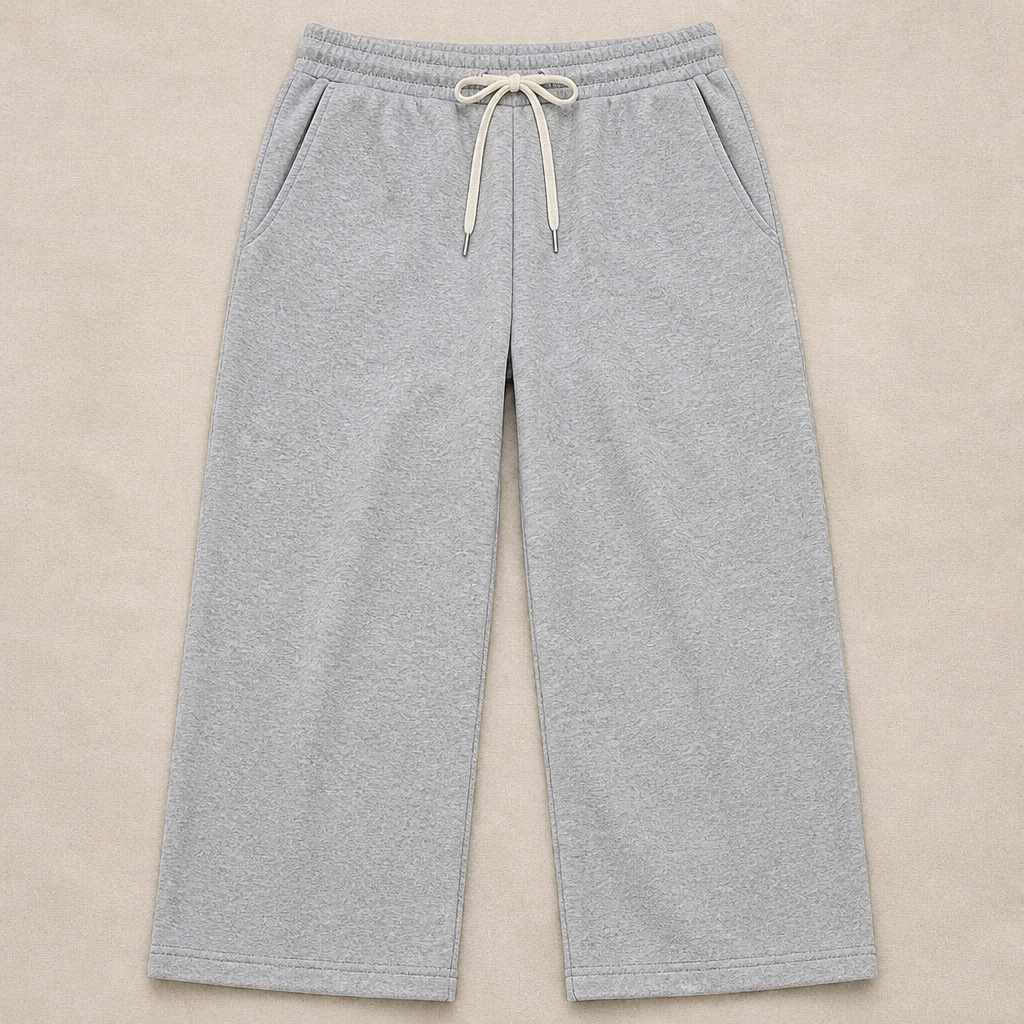 VeroStride™ – Loose-Fit Drawstring Lounge Pants Featuring Side Pockets
