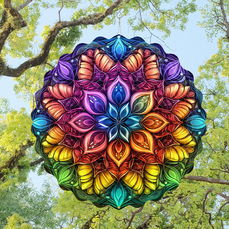 VivaAura™ — Transform Your Yard with Layered 3D Spinning Color