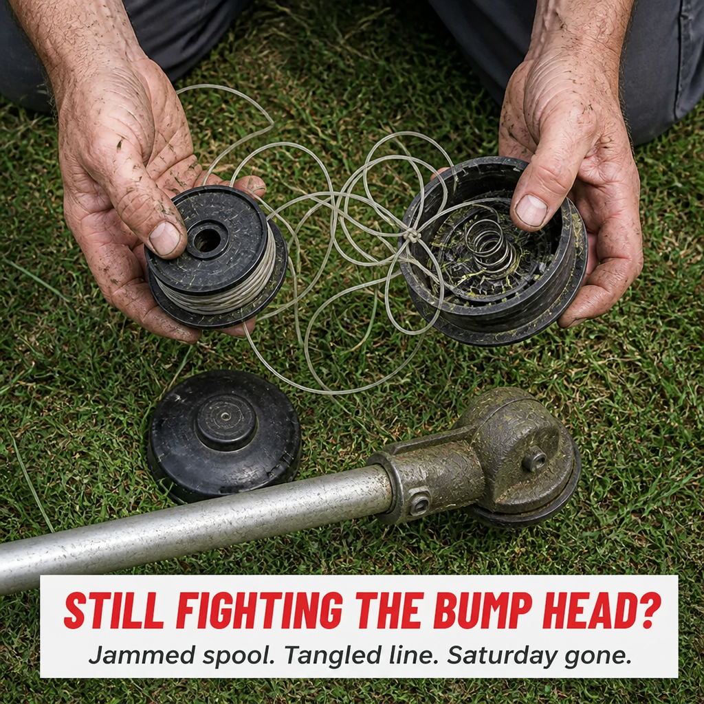 Voltaris™ X1 — Cut Through Dense Weeds Without Reloading Your Trimmer Spool Again