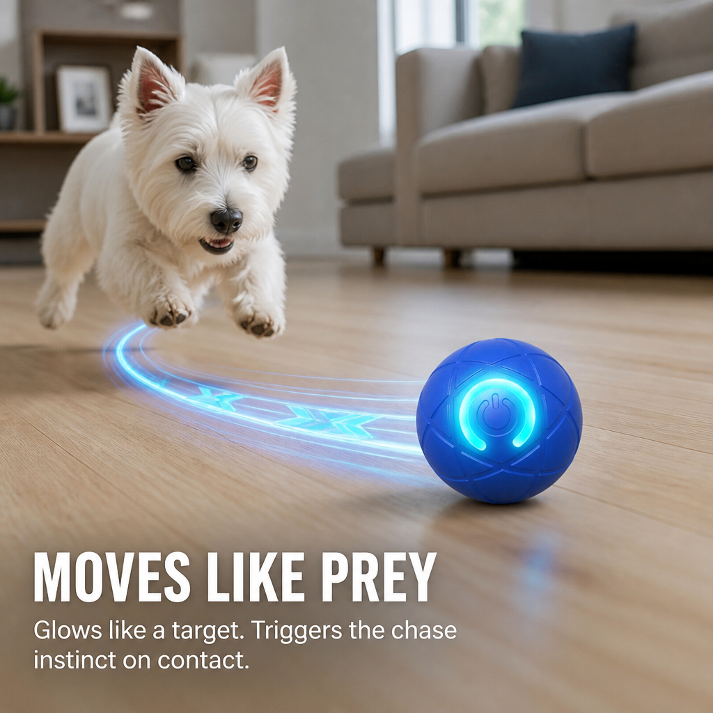 DashRoll™ — Tire Out Your Dog's Energy Hands-Free While You Work