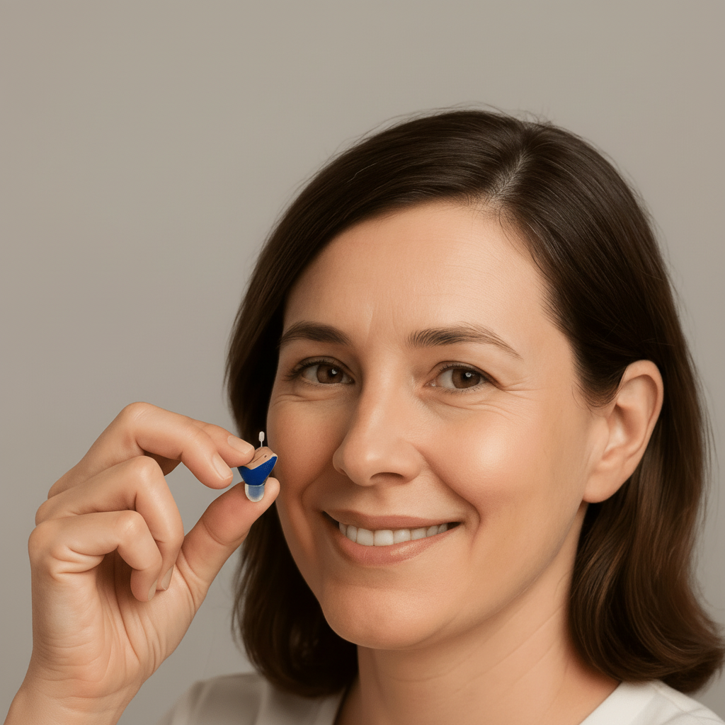 Invisible Rechargeable Hearing Aids for Clear Sound Quality