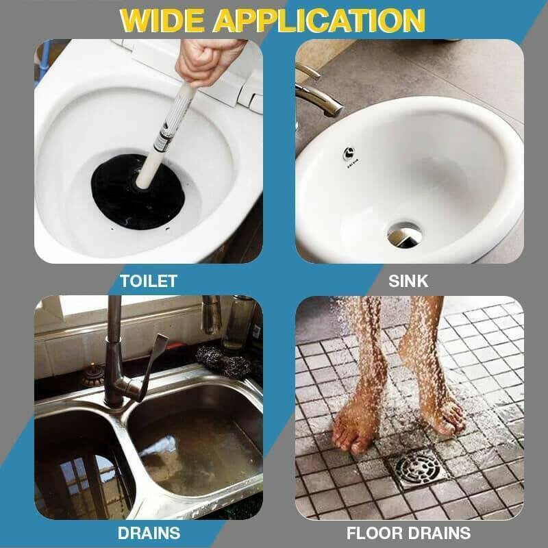 Flexible Steel Spiral Drain Cleaner for Clogs - Deep Cleaning Solution