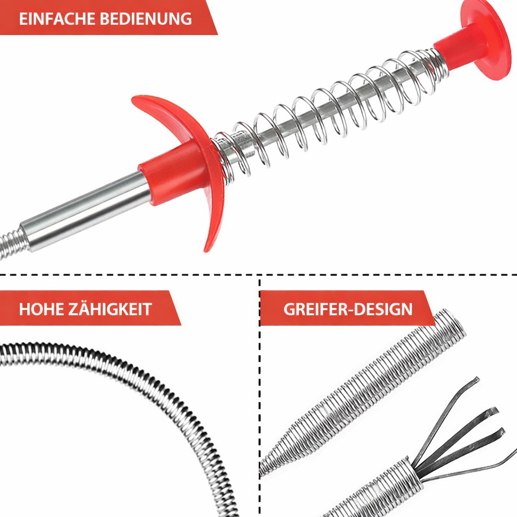 Drain Cleaner Hook | Remove Clogs | ClogSnap