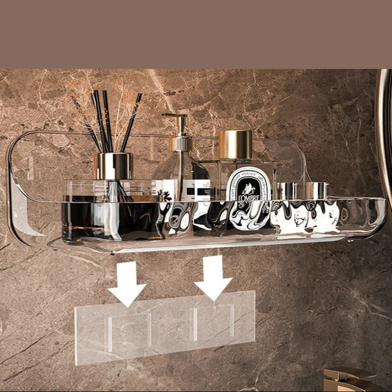 Space-Saving Bathroom Organizer - Effortless Shower Storage