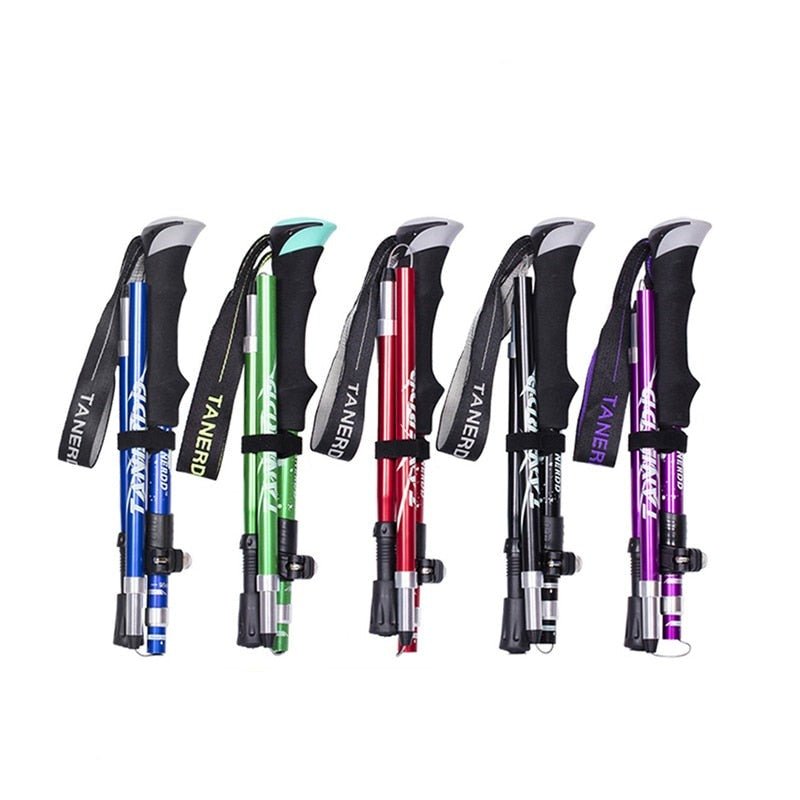 Versatile Adjustable Trekking Poles for Ultimate Stability