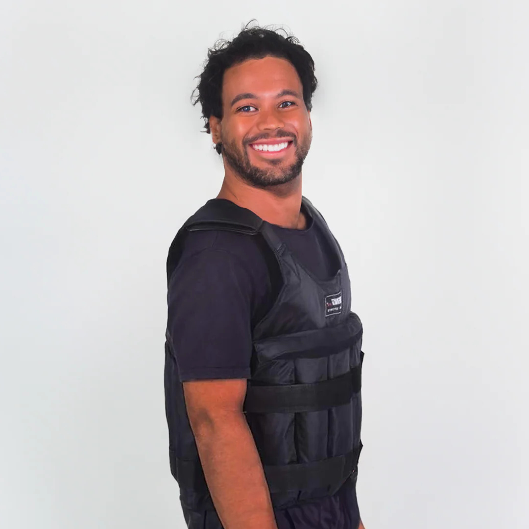 Elevate Your Workouts with the FlexFit 110 lb Weighted Vest