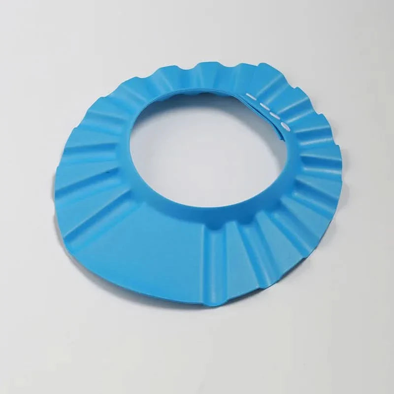 Adjustable Waterproof Baby Shower Cap for Tear-Free Hair Washing