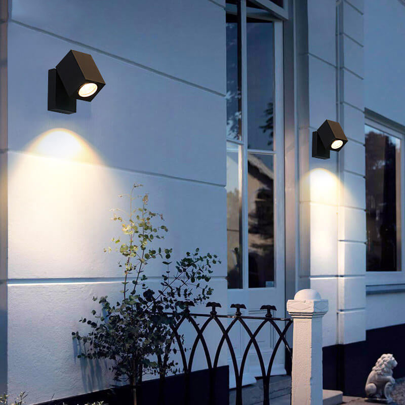 Versatile Outdoor Wall Light – Adjustable LED for Modern Spaces