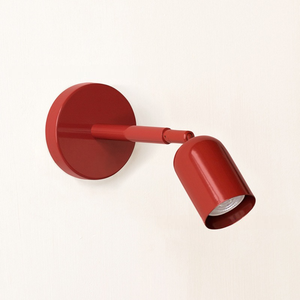 Versatile Wall Light with Rotating Arm and Sturdy Frame