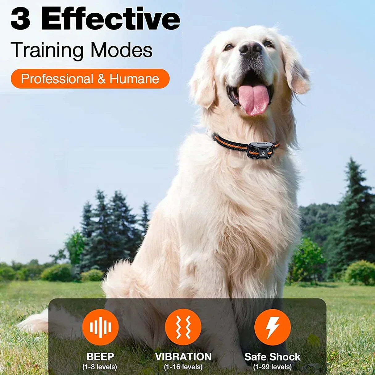 Ultimate Waterproof Dog Training Collar with Remote Control